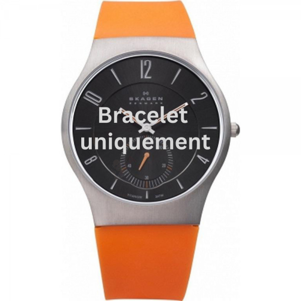 Bracelet silicone orange Skagen - 805 XLARGE / 805XLTRO-Bracelets de montres-AtelierNet