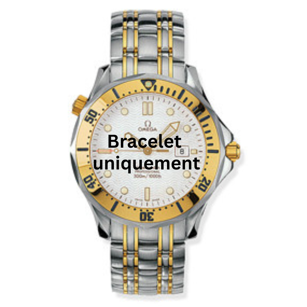 Bracelet metal two-tone Omega - SEAMASTER / 2342.20.00-Bracelets de montres-AtelierNet