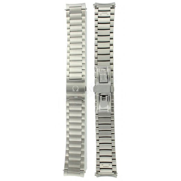 Bracelet métal argent Omega - GLOBE MASTER / 13030392102001 - 020STZ002922-Bracelet de montre-AtelierNet