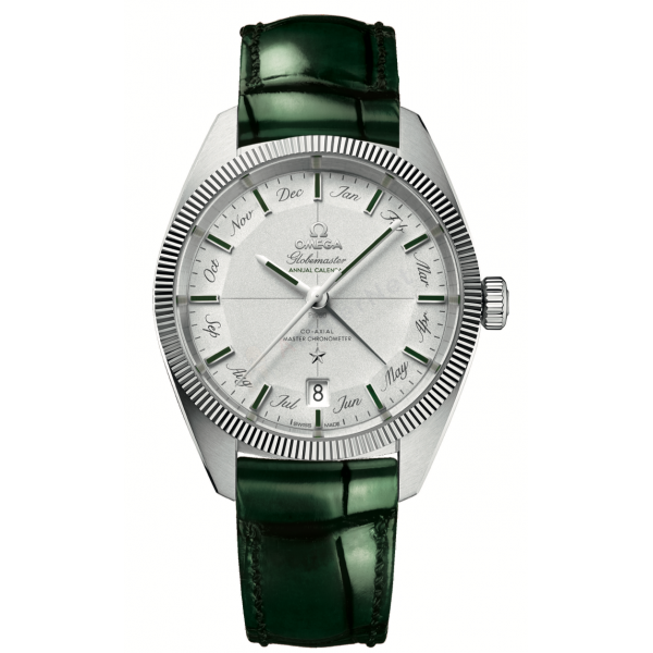 Bracelet peau de crocodile vert Omega - GLOBEMASTER / 13093412299002 - 032CUZ005899-Bracelet de montre-AtelierNet