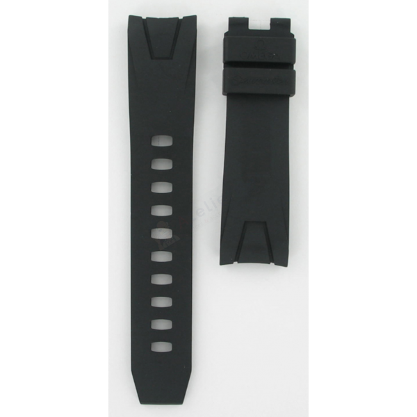 Bracelet silicone black Omega - SEAMASTER / 98000145 - 29005091 - 29075091 - 29085091-Bracelets de montres-AtelierNet