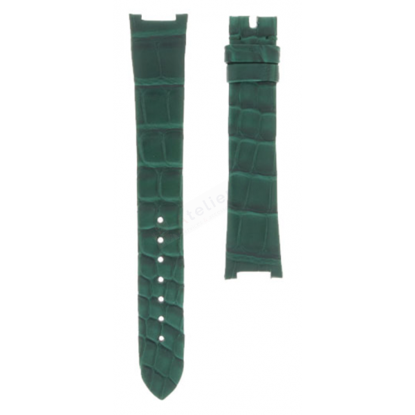 Bracelet crocodile skin green Omega - CONSTELLATION / 13123292099001.032Z017080-Bracelets de montres-AtelierNet