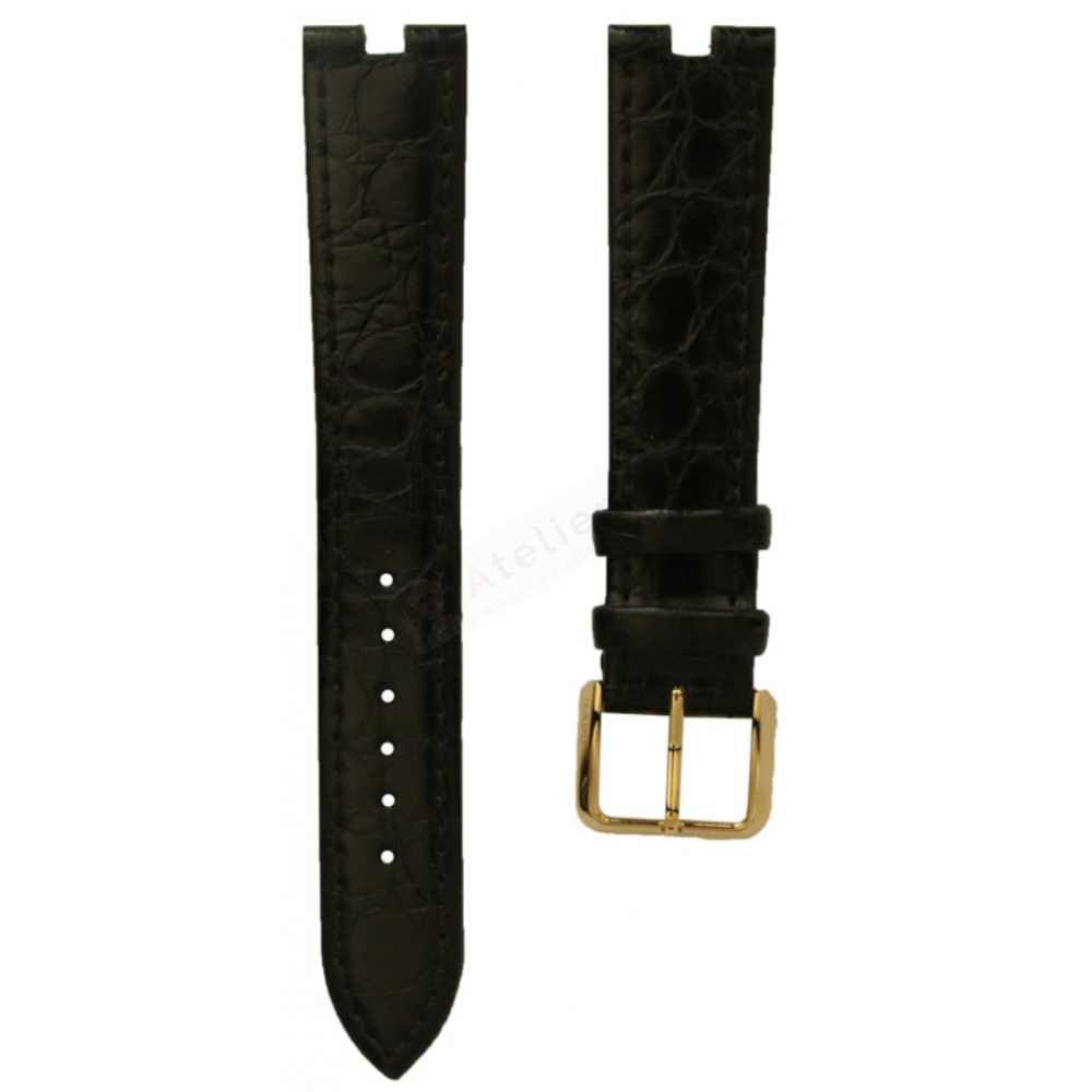 Bracelet leather black Rado - CRYSMA / 01.152.3694.2.271 - R070871410-Bracelets de montres-AtelierNet