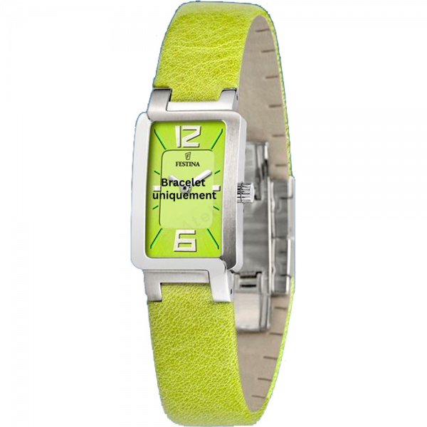 Bracelet cuir vert clair Festina - F16218/4-Bracelet de montre-AtelierNet