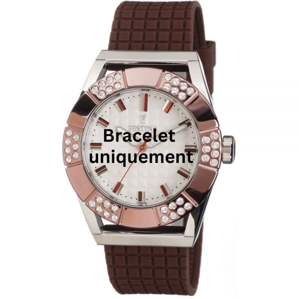 Bracelet caoutchouc marron Festina - DREAMTIME / F16563/2-Bracelet de montre-AtelierNet