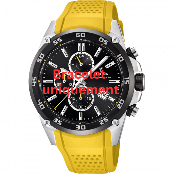 Bracelet caoutchouc jaune Festina - THE ORIGINALS / F20330/3-Bracelet de montre-AtelierNet