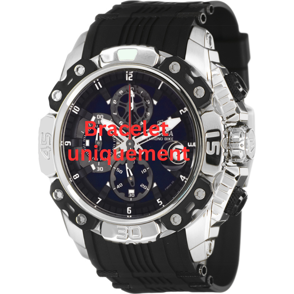 Bracelet silicone black Festina - CHRONO BIKE / F16543 - F16543/1 - F16543/2 - F16543/3-Bracelets de montres-AtelierNet