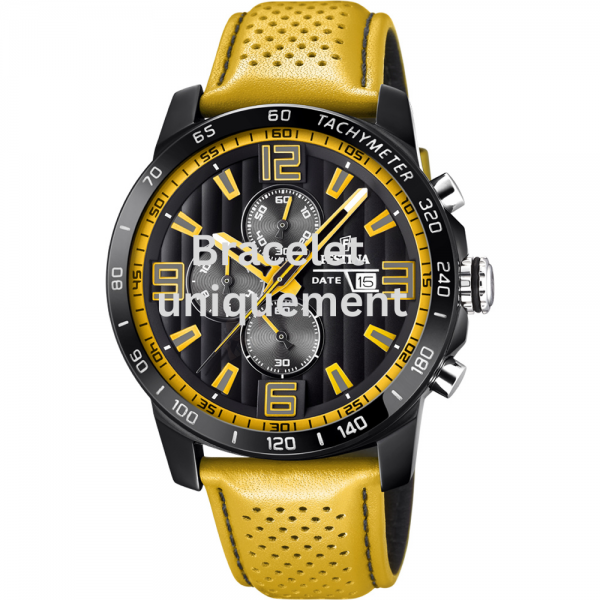 Bracelet cuir jaune Festina - THE ORIGINALS / F20339/3-Bracelet de montre-AtelierNet