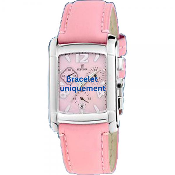 Bracelet cuir rose Festina - F16101/9-Bracelet de montre-AtelierNet