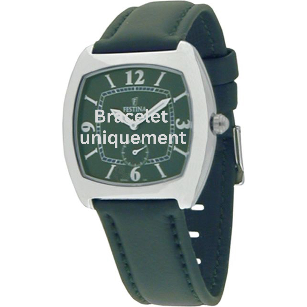 Bracelet cuir vert Festina - F16041/4-Bracelet de montre-AtelierNet