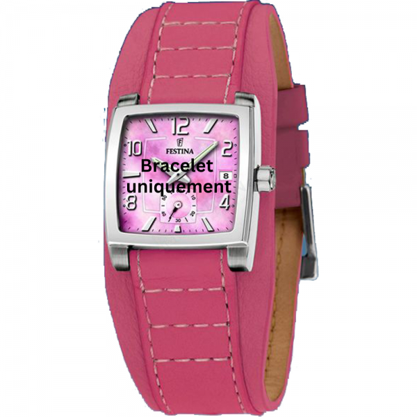 Bracelet leather pink Festina - F16181/5-Bracelets de montres-AtelierNet