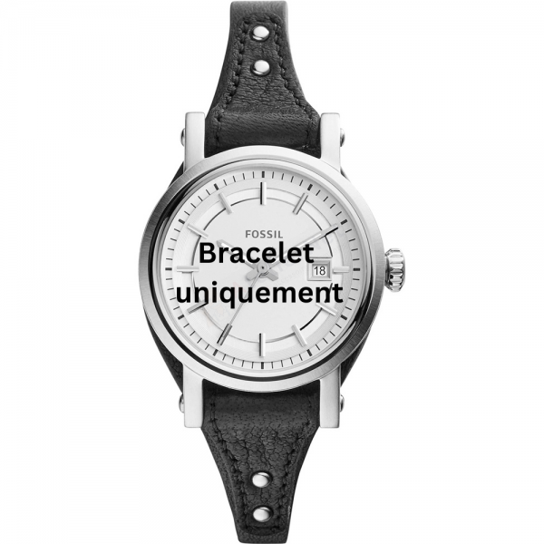 Bracelet leather black Fossil - ORIGINAL BOYFRIEND / ES3948-Bracelets de montres-AtelierNet