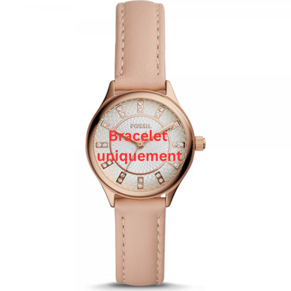 Bracelet leather pink Fossil - MODERN SOPHISTICATE / BQ3481-Bracelets de montres-AtelierNet