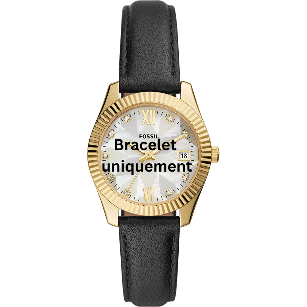 Bracelet cuir noir Fossil - SCARLETTE MINI / ES5149-Bracelet de montre-AtelierNet