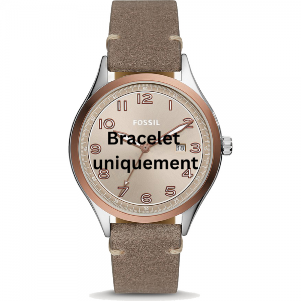 Bracelet cuir marron Fossil - WYLIE / BQ2509-Bracelet de montre-AtelierNet