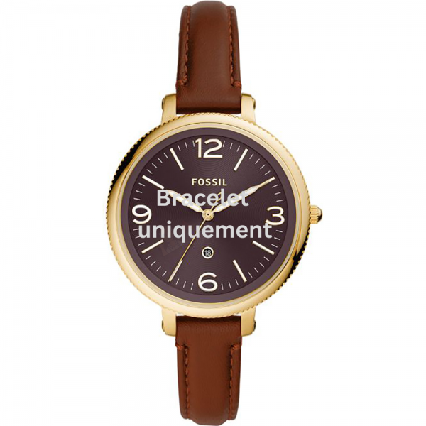 Bracelet leather brown Fossil - MONROE / ES4943-Bracelets de montres-AtelierNet