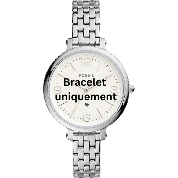 Bracelet métal argent Fossil - MONROE / ES4924 - FTW5085-Bracelet de montre-AtelierNet