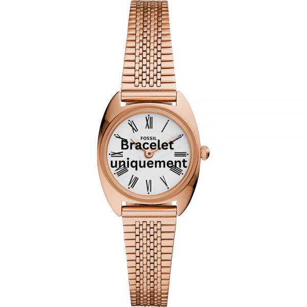 Bracelet metal pink gold Fossil - JUDE MINI / ES4805-Bracelets de montres-AtelierNet