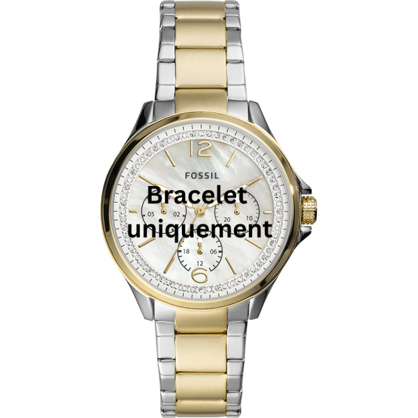 Bracelet metal two-tone gold Fossil - SADIE / ES4781-Bracelets de montres-AtelierNet