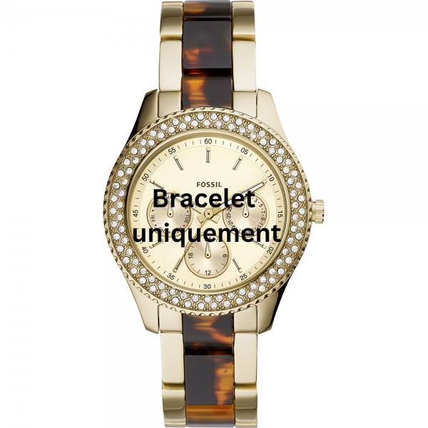 Bracelet metal gold Fossil - STELLA / ES4756-Bracelets de montres-AtelierNet