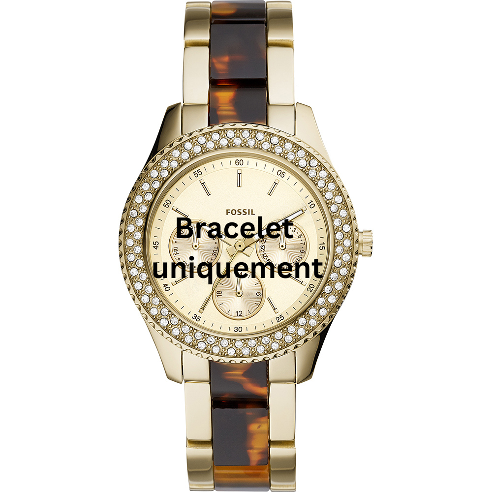 Bracelet metal gold Fossil - STELLA / ES4756-Bracelets de montres-AtelierNet