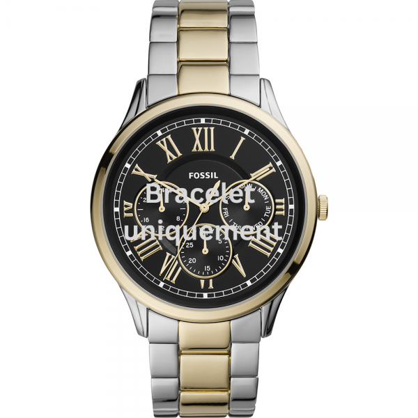 Bracelet metal two-tone gold Fossil - PIERCE / FS5704-Bracelets de montres-AtelierNet