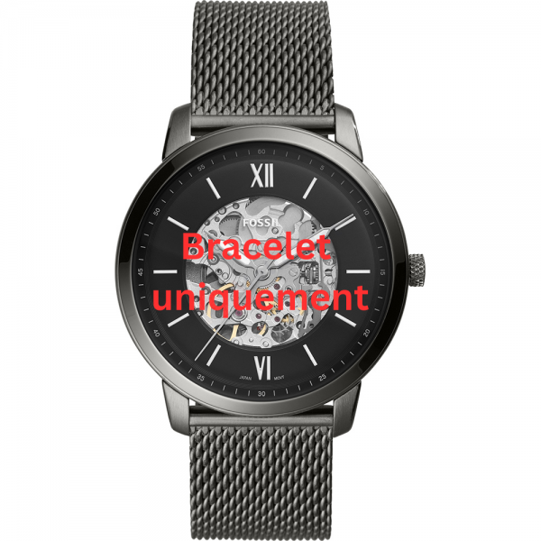 Bracelet metal grey Fossil - NEUTRA AUTOMATIC / ME3185 - FS5699 - FS5908-Bracelets de montres-AtelierNet