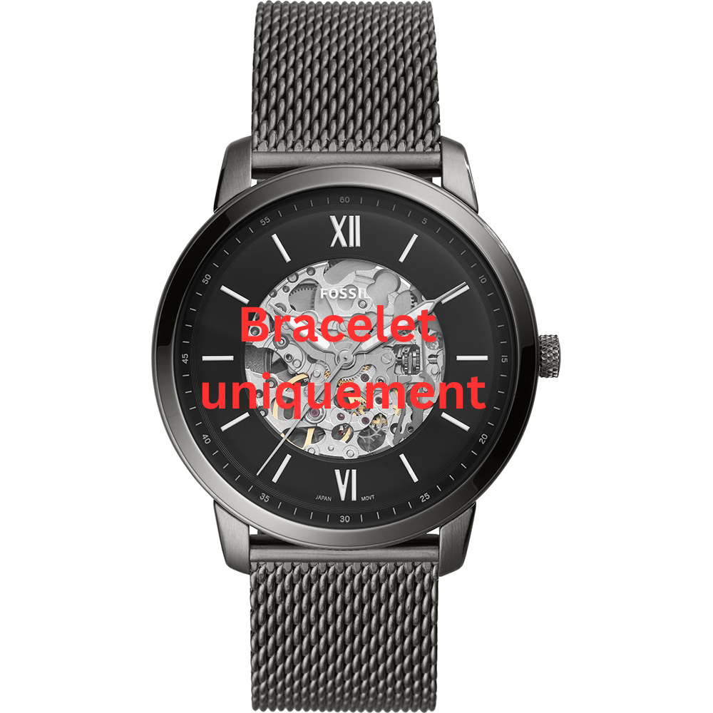 Bracelet metal grey Fossil - NEUTRA AUTOMATIC / ME3185 - FS5699 - FS5908-Bracelets de montres-AtelierNet