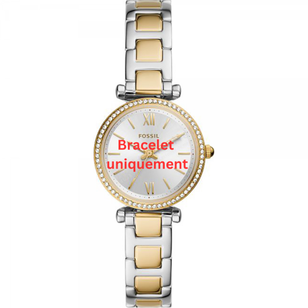 Bracelet metal two-tone Fossil - CARLIE MINI / ES4955-Bracelets de montres-AtelierNet