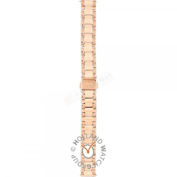 Bracelet metal rose gold Fossil - JACQUELINE / ES4775-Bracelets de montres-AtelierNet