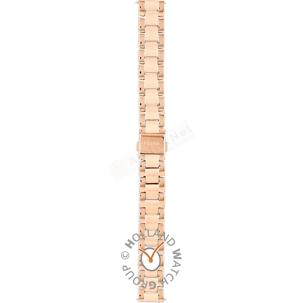 Bracelet metal rose gold Fossil - JACQUELINE / ES4775-Bracelets de montres-AtelierNet