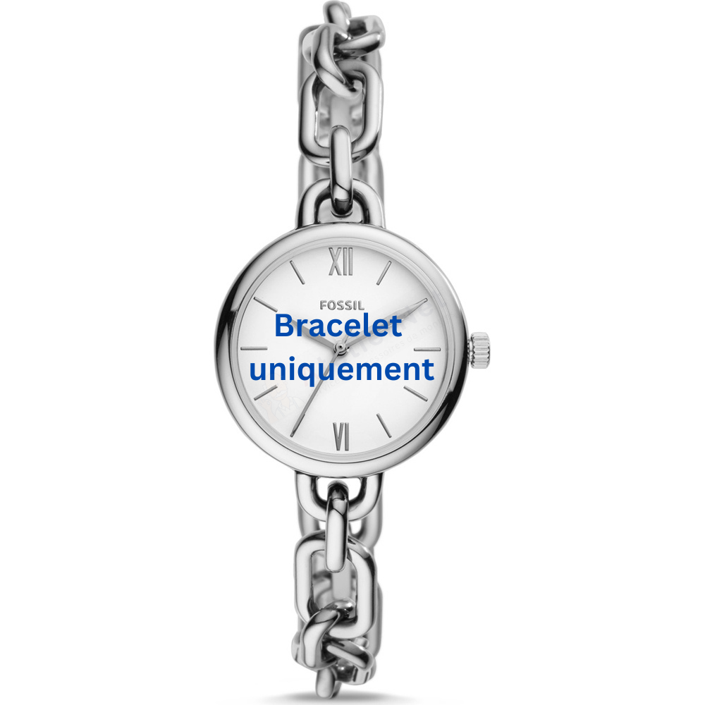 Bracelet métal argent Fossil - EMBRY / BQ3544-Bracelet de montre-AtelierNet