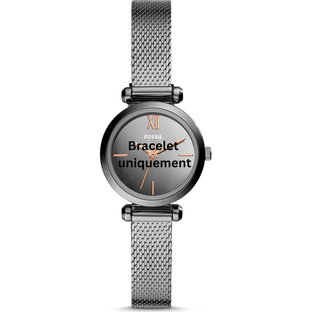 Bracelet metal grey Fossil - TILLIE MINI / BQ3536-Bracelets de montres-AtelierNet