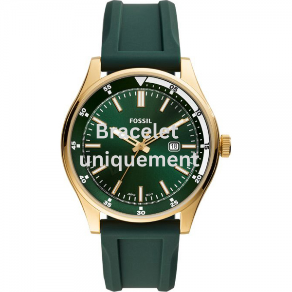 Bracelet caoutchouc vert Fossil - BELMAR / FS5597-Bracelet de montre-AtelierNet