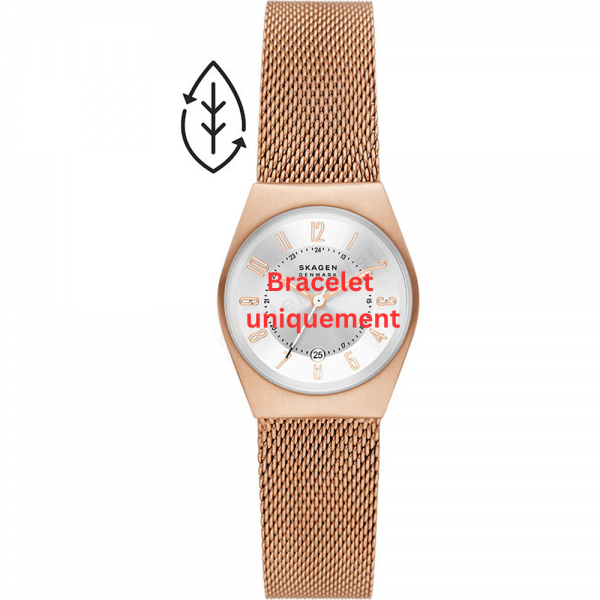 Bracelet metal rose gold Skagen - GRENEN LILLE / SKW3035-Bracelets de montres-AtelierNet