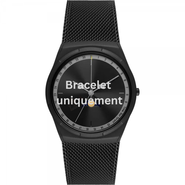 Bracelet metal black Skagen - MELBYE / SKW6807-Bracelets de montres-AtelierNet