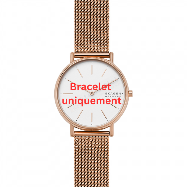 Bracelet metal pink gold Skagen - SIGNATUR / SKW2784-Bracelets de montres-AtelierNet