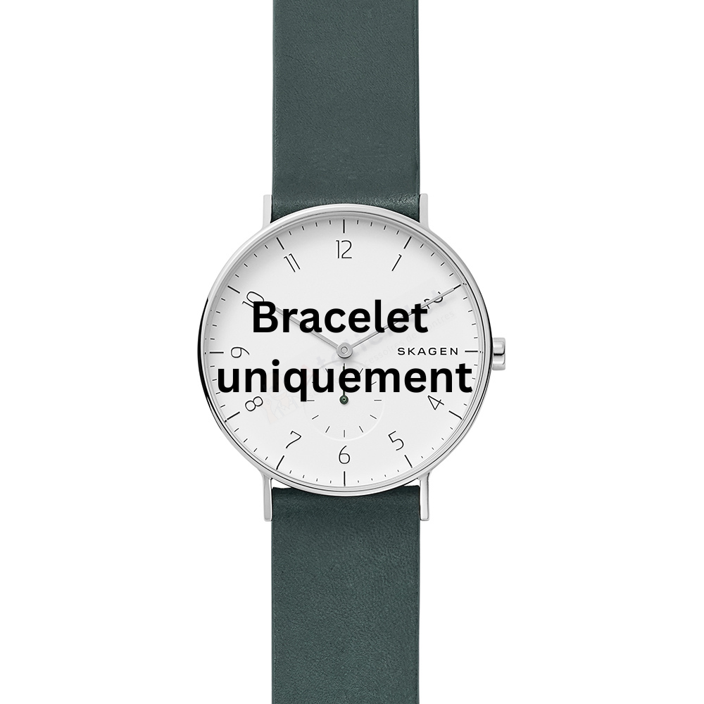 Bracelet leather green Skagen - AAREN / SKW6466-Bracelets de montres-AtelierNet