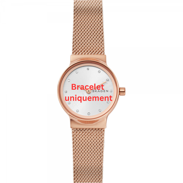 Bracelet metal rose gold Skagen - FREJA / SKW2665 - SKW2636 - SKW2740-Bracelets de montres-AtelierNet