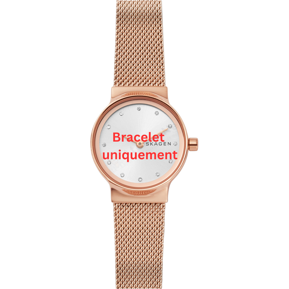 Bracelet metal rose gold Skagen - FREJA / SKW2665 - SKW2636 - SKW2740-Bracelets de montres-AtelierNet