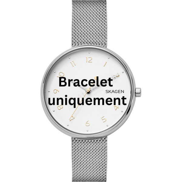 Bracelet metal silver Skagen - SIGNATUR MEDIUM / SKW2623 - SKW2687 - SKW2692 - SKW2725 - SKW2729-Bracelets de montres-AtelierNet