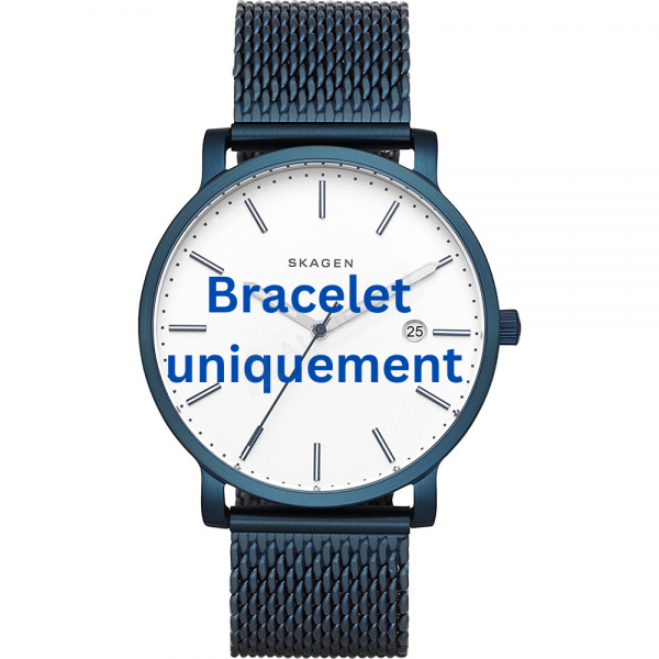 Bracelet metal blue Skagen - HAGEN LARGE / SKW6326-Bracelets de montres-AtelierNet