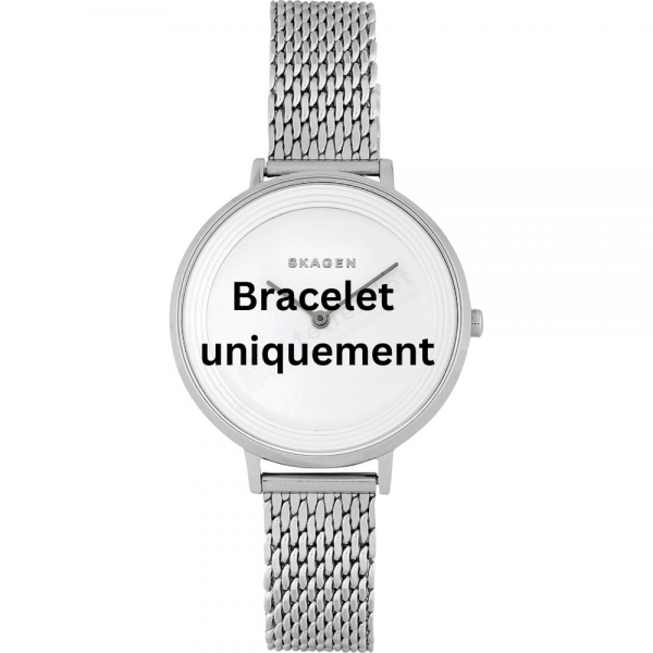 Bracelet metal silver Skagen - DITTE LARGE / SKW2332-Bracelets de montres-AtelierNet