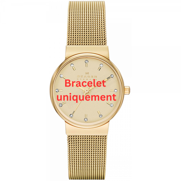 Bracelet metal gold Skagen - ANCHER SMALL / SKW2196-Bracelets de montres-AtelierNet