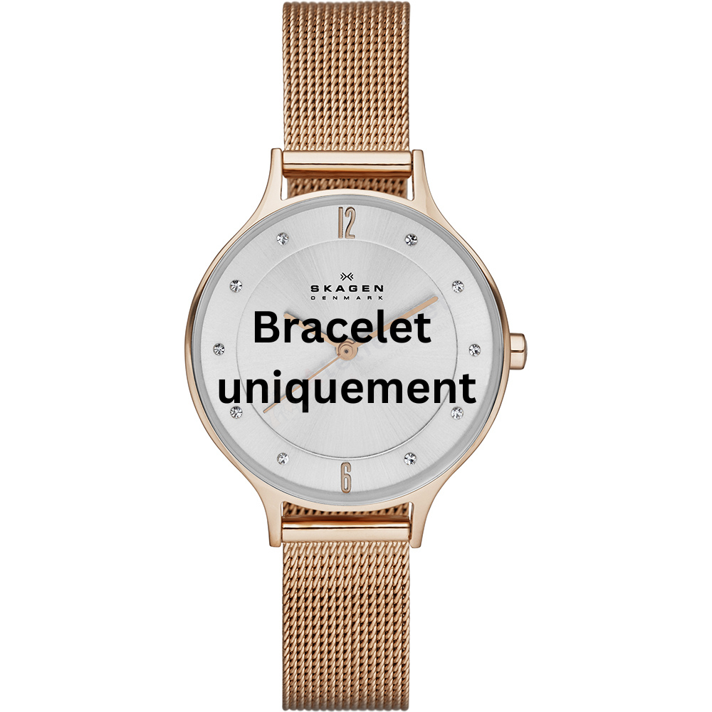 Bracelet métal or rose Skagen - ANITA MEDIUM / SKW2151 - SKW2413 - SKW1072 - SKW2650 - SKW2865-Bracelet de montre-AtelierNet