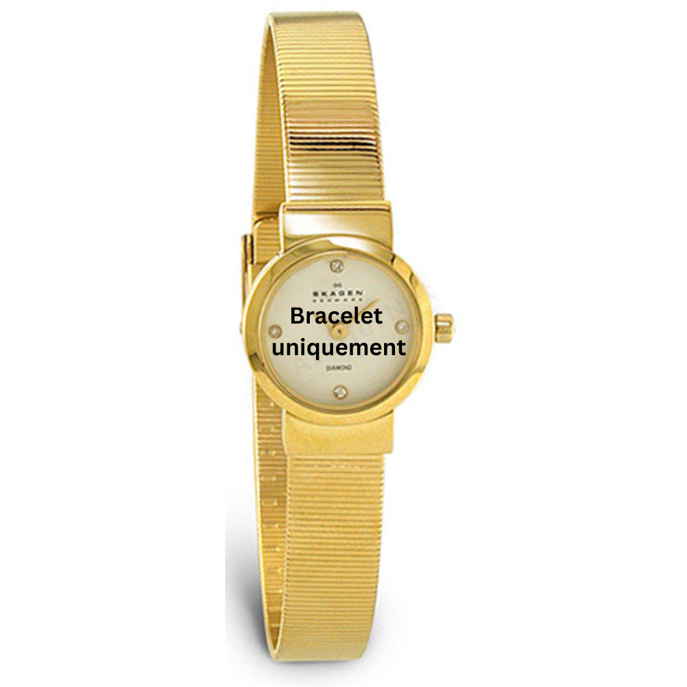 Bracelet metal gold Skagen - 590 SMALL / 590SGGD-Bracelets de montres-AtelierNet