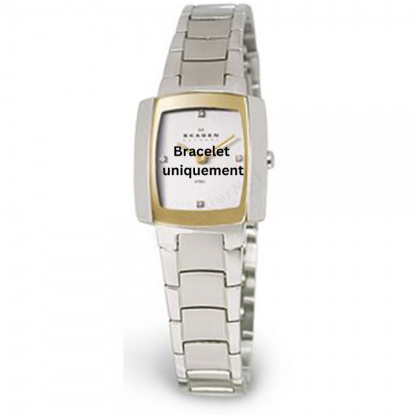 Bracelet metal silver Skagen - 588 SMALL / 588SGX-Bracelets de montres-AtelierNet