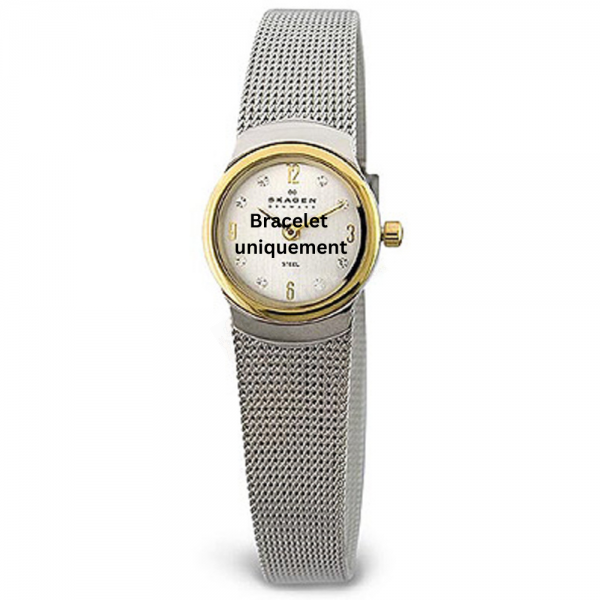 Bracelet metal silver Skagen - 502 XSMALL / 502XSGS - 502XSSMP-Bracelets de montres-AtelierNet