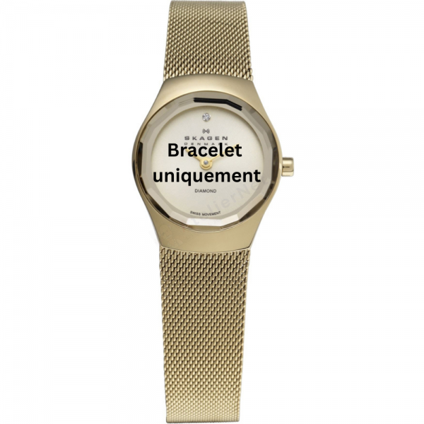 Bracelet metal gold Skagen - 432 SMALL / 432SGSG-Bracelets de montres-AtelierNet