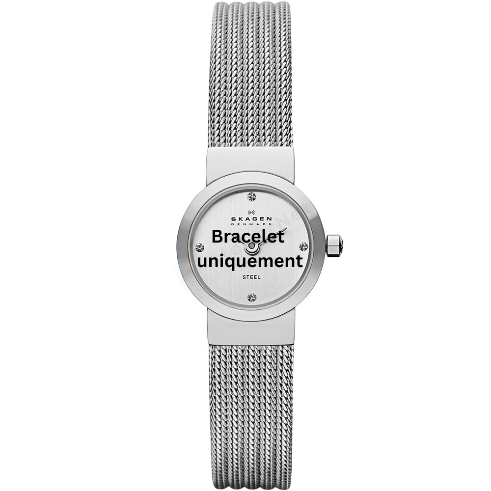 Bracelet métal argent Skagen - METTE SMALL / SKW2010-Bracelet de montre-AtelierNet